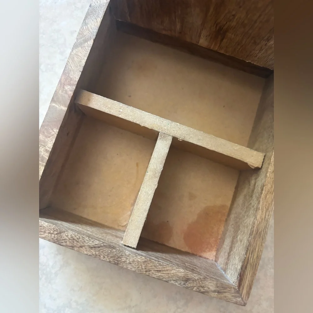 Pier 1 Organizer Box with Agate Top